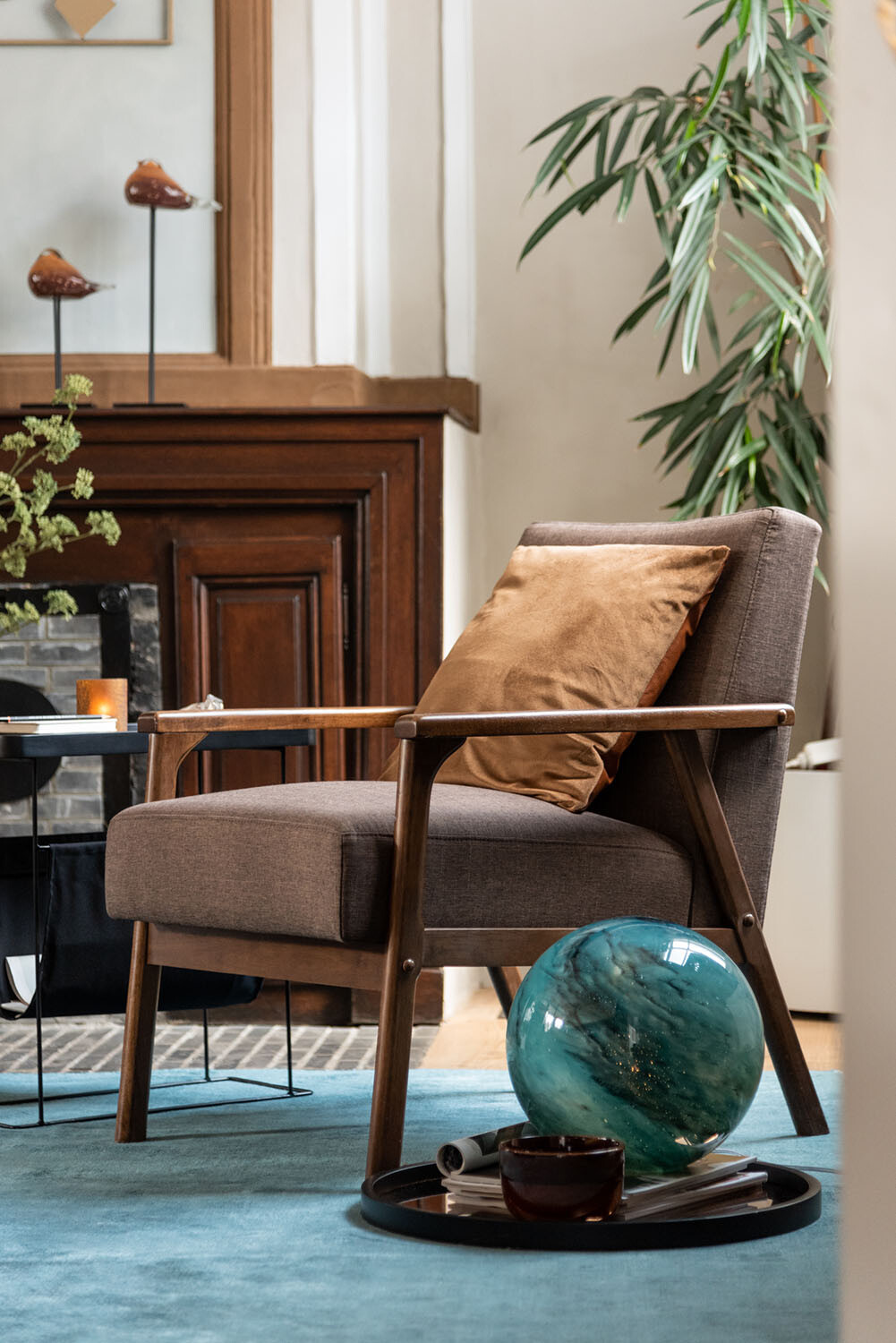 Keramikschalen 3er-Set braun – Bild 5