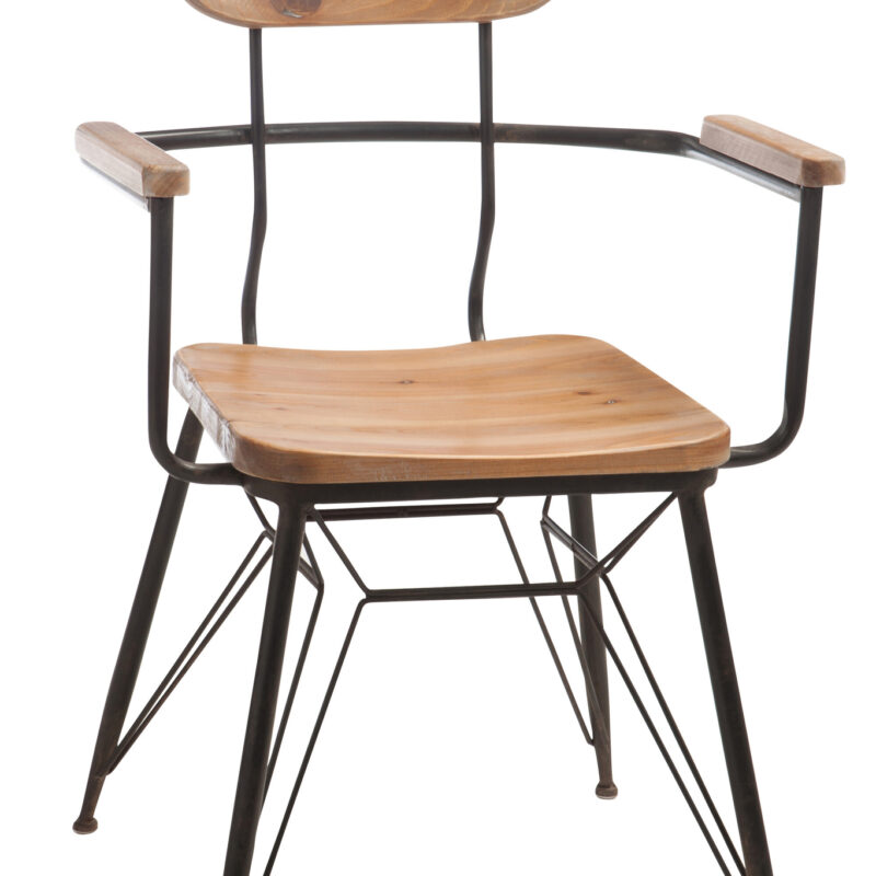 Bistrostuhl aus Metall