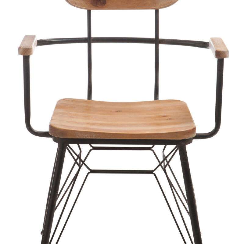 Bistrostuhl aus Metall