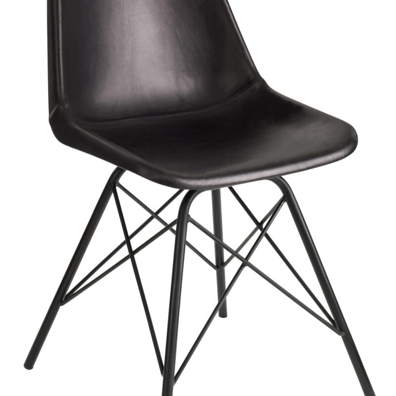 Loft Stuhl aus Leder