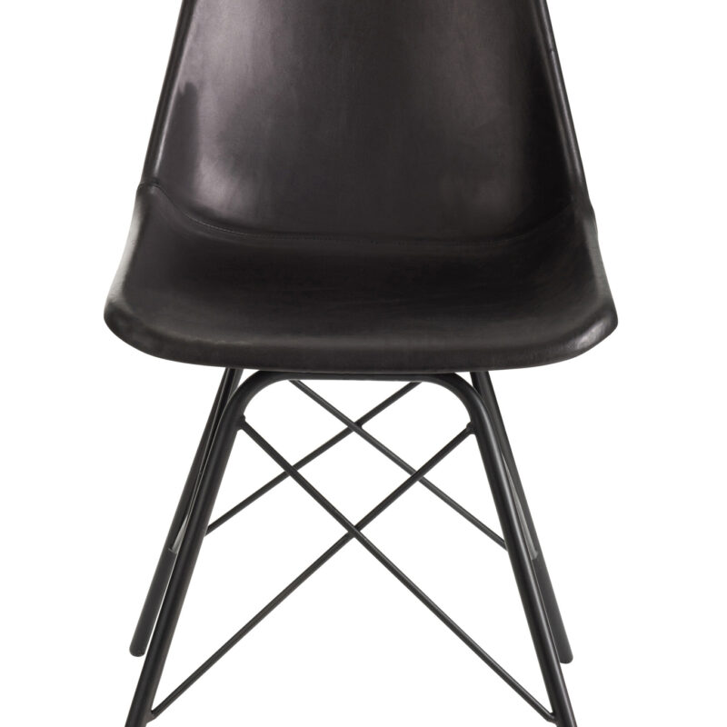 Loft Stuhl aus Leder