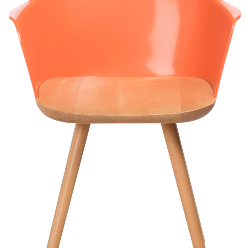 Retro Stuhl aus Buche