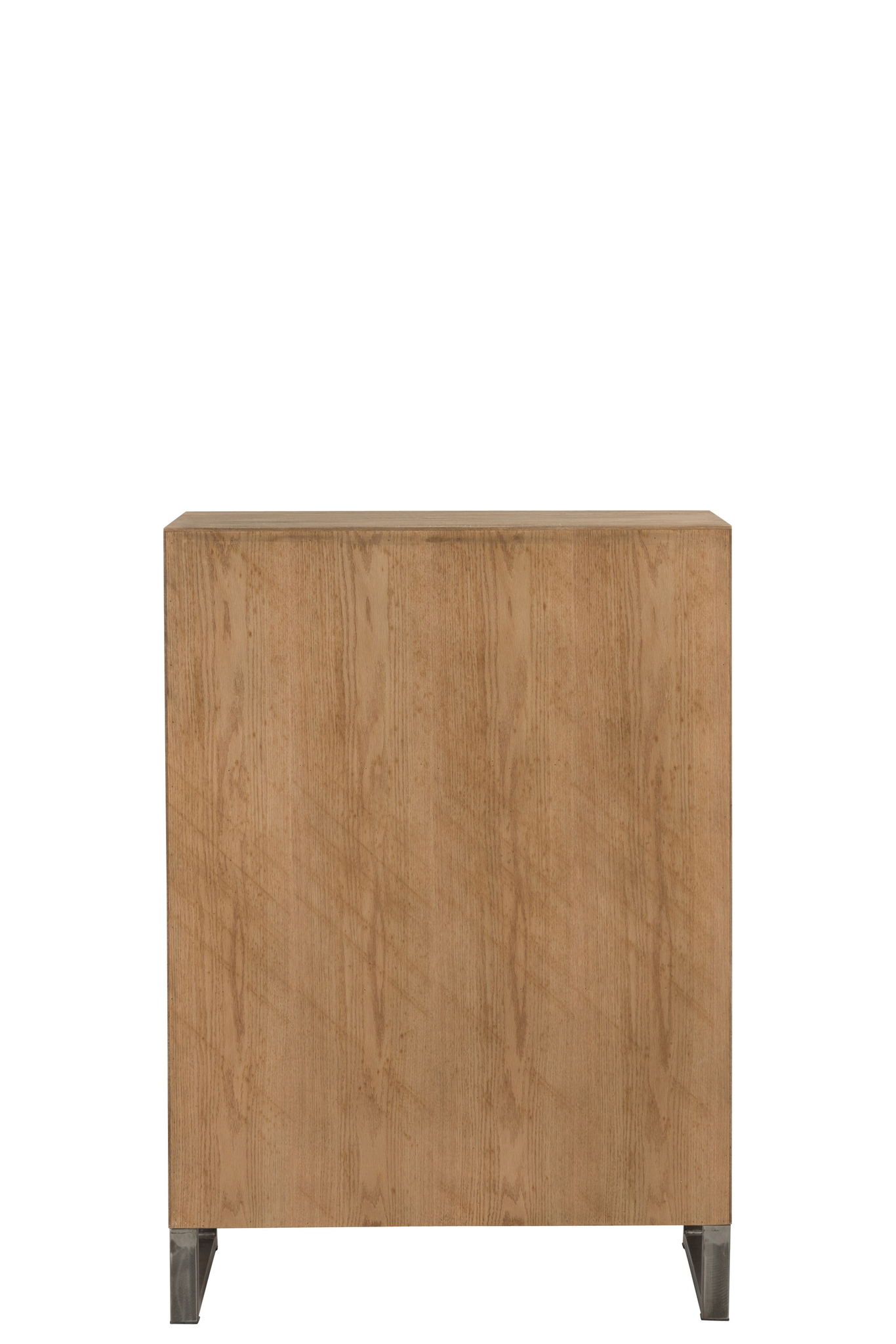 Eleganter Schrank aus Teakholz und Metall – Bild 4