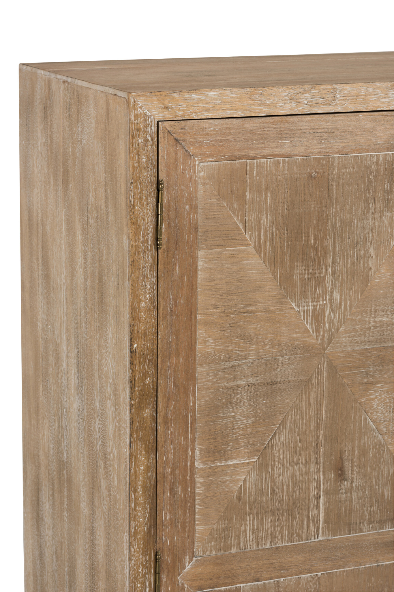 Eleganter Schrank aus Teakholz und Metall – Bild 6