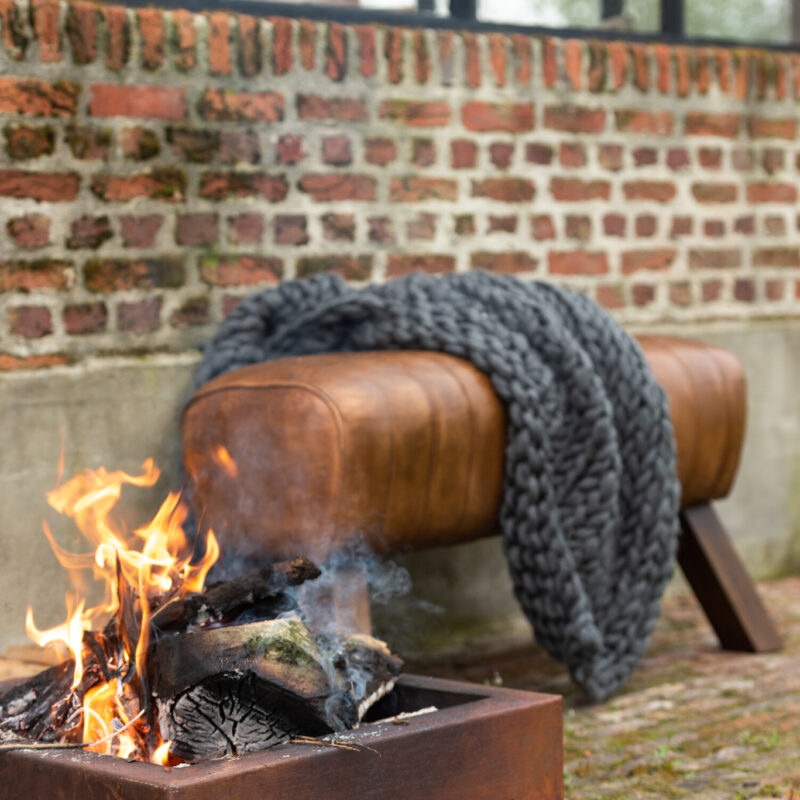 Feuerschalen Set 2er Rostoptik