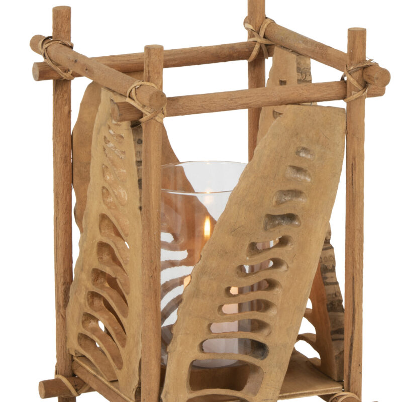 Kerzenhalter Bambus