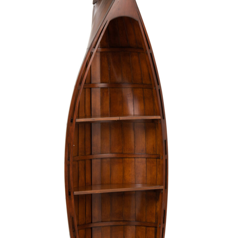 Bücherregal Boat aus Eukalyptusholz