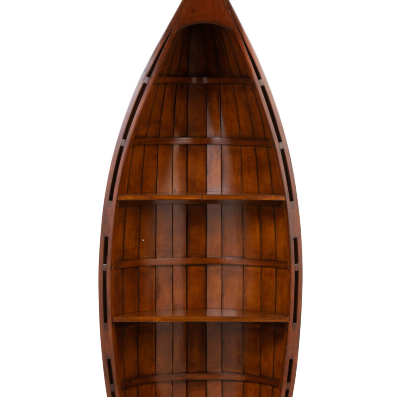 Bücherregal Boat aus Eukalyptusholz