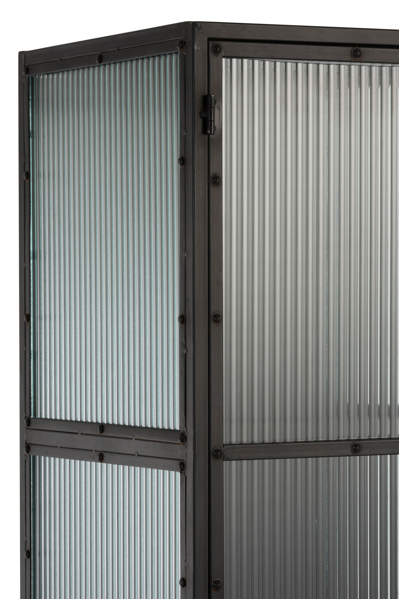 Hochschrank aus Metall mit 2 Türen und 1 Schublade – Bild 9