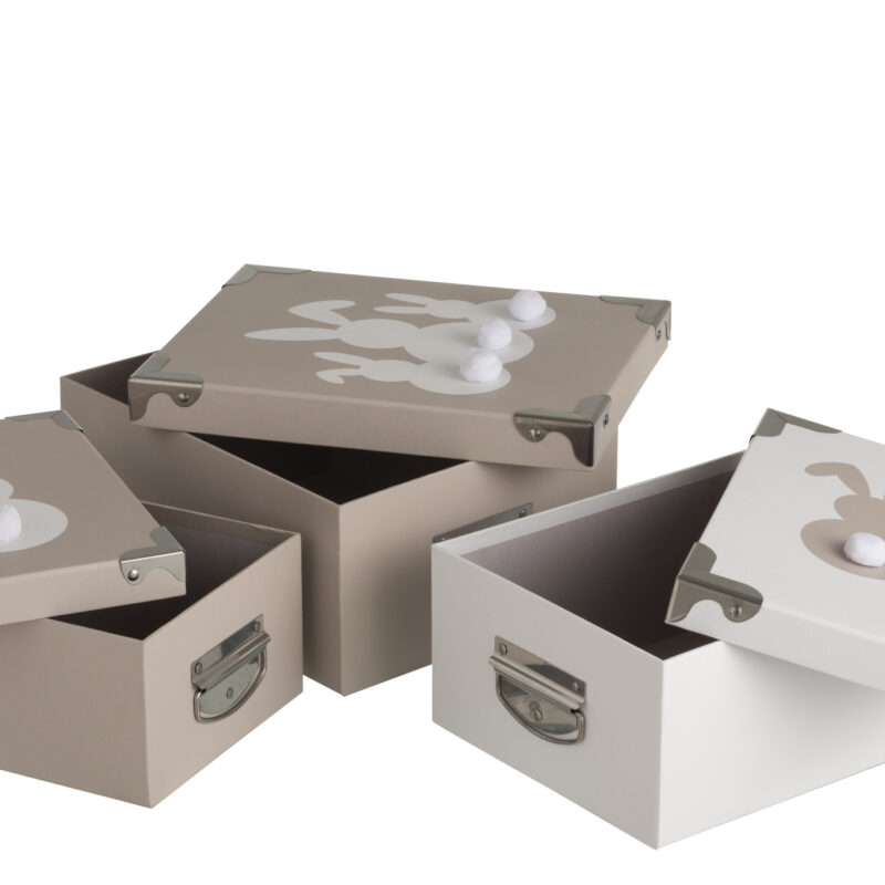 Papierboxen „Rabbit“ 3er Set