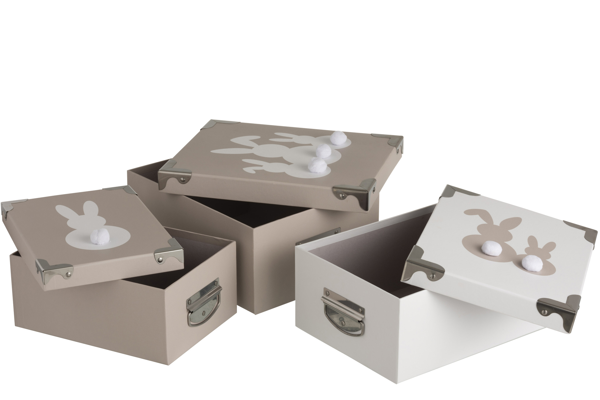 Papierboxen „Rabbit“ 3er Set – Bild 2