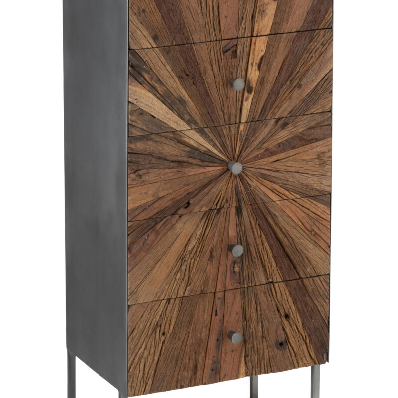 Schrank Shanil mit 5 Schubladen