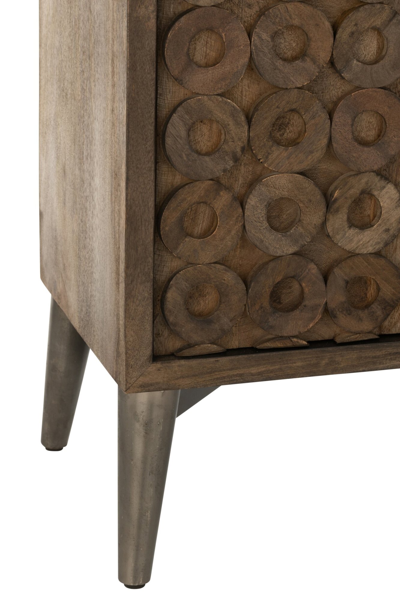 Zweiflügeliger Schrank aus Mangoholz – Bild 4