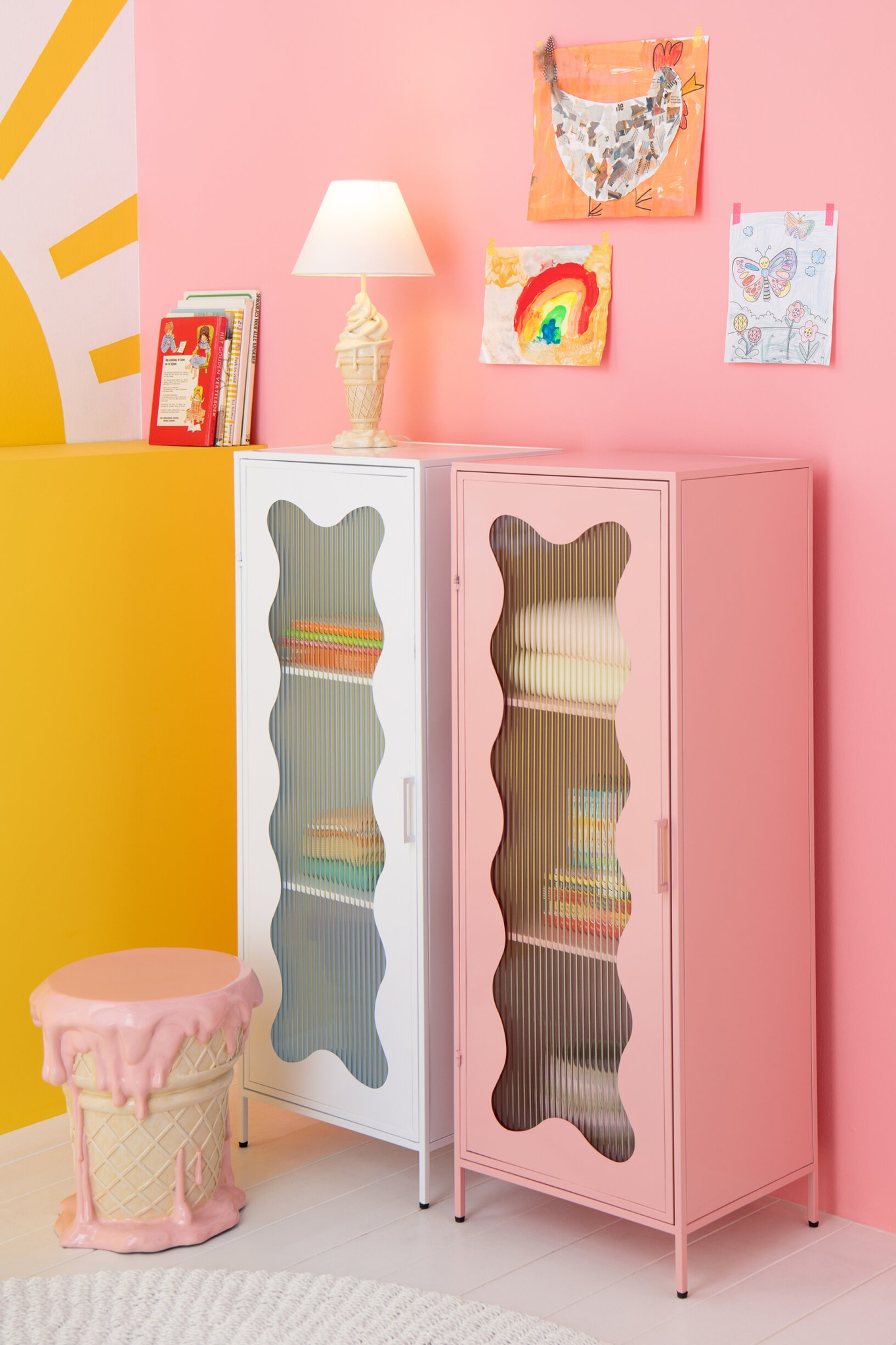 Schrank Waves aus Eisen und Glas – Bild 8